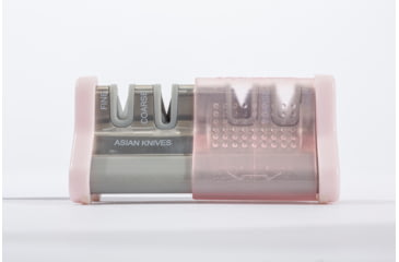 Image of Smiths Slide Sharp Edge Grip 4-Slot Sharpener, Pink, SP-51135