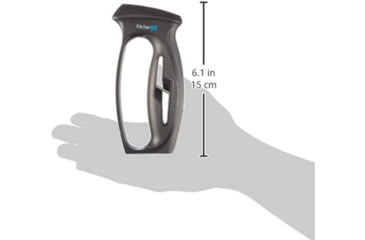 Image of Smiths V-Slot Knife &amp; Scissor Sharpener, Black/Gray, SP-50000