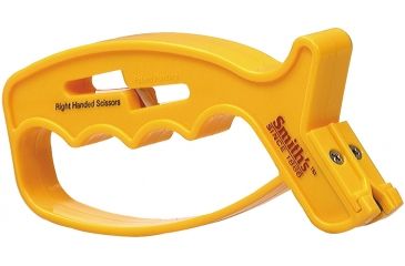 Image of Smiths 10-Second Knife/Scissors Sharpener, White/Red/Black SP-JIFF-S