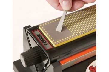 Image of Smiths 8in. Diamond Tri-Hone, Black/Orange/Yellow/White 50008