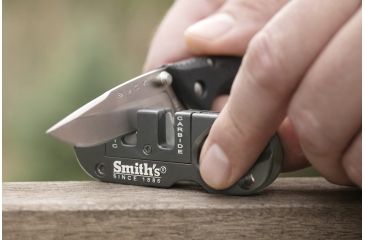 Image of Smiths Sharpeners Pocket Pal Knife Sharpener, Gray/Black PP1