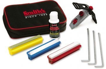 Image of Smiths Sharpeners Standard Precision Sharpening System, Black/Brown/White SPSK