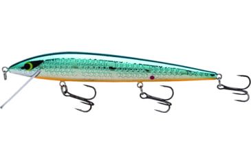 Image of Smithwick Elite 8 Rogue, Suspending, Chrome/Blue Back/Orange Belly, 4 1/2in, 1/2oz, ADR432OB