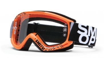 Image of Smith Optics Fuel v.1 MX Goggles - Orange Fader Frame w/ Clear Anti Fog Lens FV1CFOF13