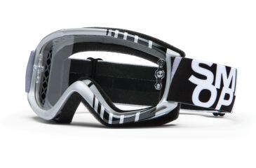 Image of Smith Optics Fuel v.1 MX Goggles - Silver Vert Frame w/ Clear Anti Fog Lens FV1CFVV13