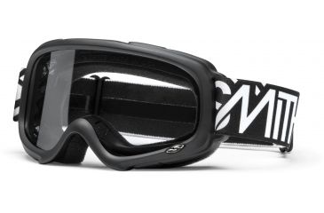 Image of Smith Optics Gambler MX Goggles - Black Frame w/ Clear Anti Fog Lens GX1CFBK13