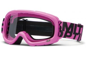 Image of Smith Optics Gambler MX Goggles - Hot Pink Frame w/ Clear Anti Fog Lens GX1CFHP13
