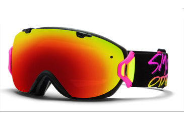 Image of Smith Optics I/OS Snow Goggles - Stay Rad Frame w/ Red Sol X and Blue Sensor Lens IS7DXSR13