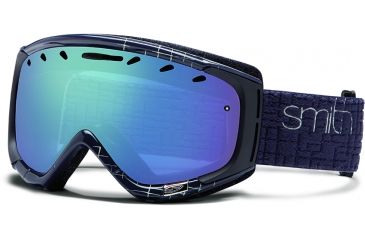 Image of Smith Optics Phase Snow Goggles - Dusk Crossing Frame w/ Blue Sensor Lens PZ6ZDC13