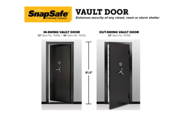 Image of Snapsafe, A Hornady Company Aux Vault Door, 75415