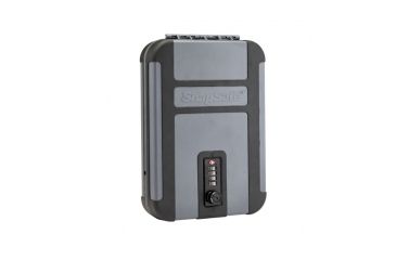 Image of Snapsafe, A Hornady Company Lock Box With Tsa Combination Lock XL Gun Safe, Polycarbonate, Black, NSN N, 75241