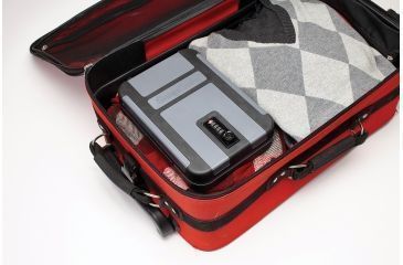 Image of Snapsafe, A Hornady Company Lock Box With Tsa Combination Lock XL Gun Safe, Polycarbonate, Black, NSN N, 75241