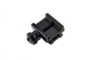 Image of Sniper 2 Slot Low Profile Riser Tactical Rail Mount, Black MRSSL2