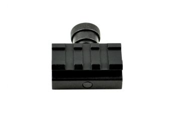 Image of Sniper 3 Slot Low Profile Riser Tactical Rail Mount, Black MRSSL3