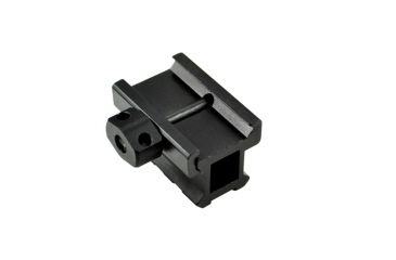 Image of Sniper 3 Slot Medium Profile Riser Tactical Rail Mount, Black MRSSM3