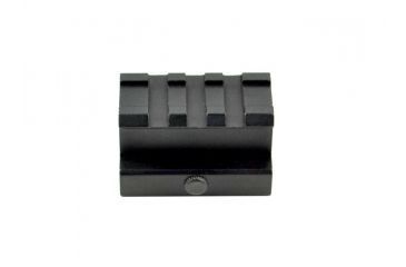 Image of Sniper 3 Slot Medium Profile Riser Tactical Rail Mount, Black MRSSM3