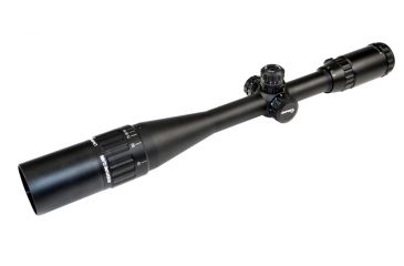Image of Sniper 4-16x40mm Rifle Scope w/ Front AO Adjustment, QTA W/E, RGB Tri-Illumination Mil Dot, Black LT4-16X40AOL