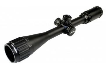 Image of Sniper 4-16x40mm Rifle Scope w/ Front AO Adjustment, QTA W/E, RGB Tri-Illumination Mil Dot, Black LT4-16X40AOL