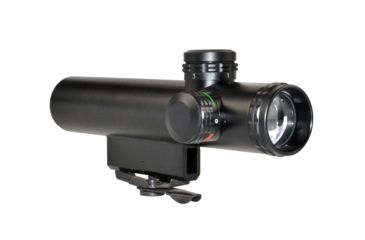Image of Sniper Grunt 4x20mm Compact Rifle Scope w/ AR Carry Handle Mount, Dual Illumination Duplex Mil-Dot Reticle, 34mm Tube, Black LT4X20L