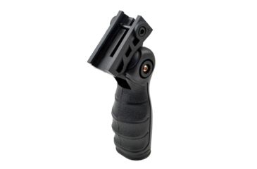 Image of Sniper 5 Position Folding Foregrip Grip w/ Storage, Molded Finger Grooves, Polymer, Black GP08