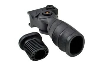 Image of Sniper 5 Position Folding Foregrip Grip w/ Storage, Molded Finger Grooves, Polymer, Black GP08