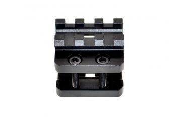 Image of Sniper 5 Position Tactical Rail Barrel Mount for 12 Gauge Shotgun, Black MBRAR