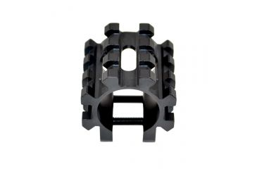Image of Sniper 5 Position Tactical Rail Barrel Mount for 12 Gauge Shotgun, Black MBRAR