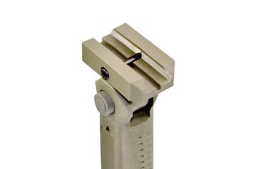 Image of Sniper 5 Positions Tactical Firearm Grip Short Front Holder w/ Compartment, Tan GP02-T