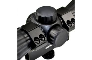 Image of Sniper 6X32mm Rifle Scope, RG Dual Illumination Mil Dot w/ Carry Handle Ring / Picatinny Adapter, Black LT6x32LR