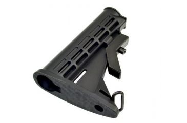 Image of Sniper Advanced Carbine Military Spec. Collapsible Buttstock, Black, Medium AAST07