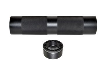 Image of Sniper AR-15 9in Pistol Tubular / Round Forend Handguard, 6061-T6 Aluminum, .223/5.56, Mid-Length, Matte Black MFFAR9