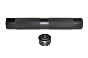 Image of Sniper AR-15 12.5in Pistol Tubular / Round Forend Handguard, 6061-T6 Aluminum, .223/5.56, Mid-Length, Matte Black MFFAR125