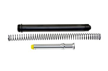 Image of Sniper AR-15 A2 Rifle Buffer Tube Kit, Receiver Extension Tube, Recoil Buffer, Buffer Spring, Buttstock Spacer, Buttstock Screw, Black/Silver AS5P04, EDEMO1