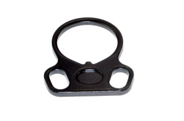 Image of Sniper AR-15 Receiver End Plate w/ 2 Sling Hook Adapters, Ambidextrous, Black ABTA05