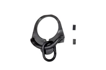 Image of Sniper AR-15 Receiver End Plate w/ Moveable Sling Hook, 180 Degrees Travel, Ambidextrous, Black ABTA06