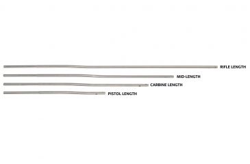 Image of Sniper AR .223 Steel Gas Tube w/Roll Pin, Pistol Length 6.75 in, Stainless, small GT01