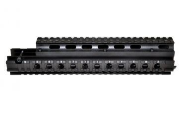 Image of Sniper AR Style 2 Piece Front End Rail Length, FN/FAL Tri Rail Handguard, Black, Large MHGQF