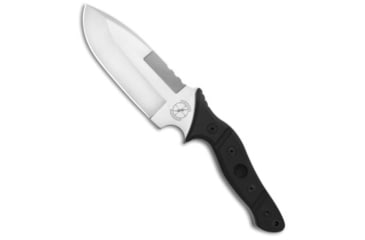 Image of Sniper Bladeworks Sniper Bladeworks MAMU Fixed Blade Knife Black G-10 5.5&quot; Satin, Black, 420HC, adult, BHQ-143944