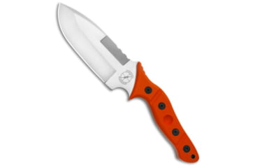 Image of Sniper Bladeworks Sniper Bladeworks MAMU Fixed Blade Knife Orange G-10 5.5&quot; Satin, Orange, 420HC, adult, BHQ-143948