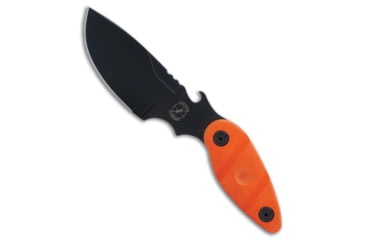 Image of Sniper Bladeworks Sniper Bladeworks Skinner Fixed Blade Knife Orange G-10 4.3&quot; Black PVD, Orange, SUJ2, adult, BHQ-201167