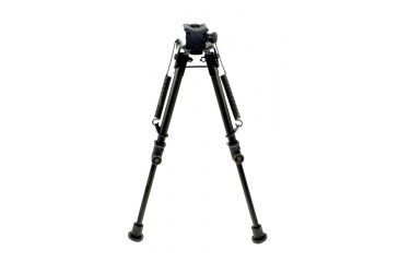 Image of Sniper Compact Precision Bipod w/ Spring Loaded Legs, Black, Adjustable Height 8 - 12.5 in BP08