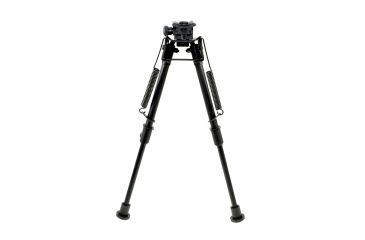 Image of Sniper Compact Precision Bipod w/ Spring Loaded Legs, Black, Adjustable Height 8 - 12.5 in BP08