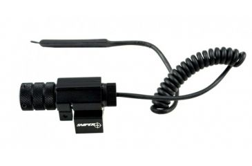Image of Sniper Compact Tactical Adjustable Red Laser Sight, Black, Small LSR01