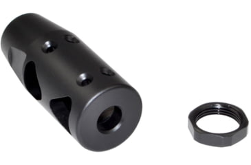 Image of Sniper Grunt .223/5.56 Competition Grade Muzzle Brake, AR-15, 1/2x28, Steel, Black, MZ-10-01-B