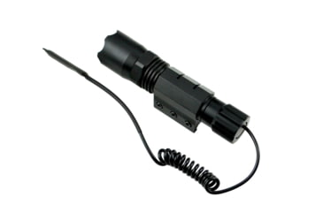 Image of Sniper Grunt 260 Lumens Tac Flashlight with Remote Switch, Key Mod mount, Black, FLKM02
