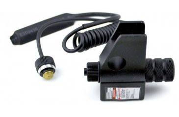 Image of Sniper High Profile Removable Front Iron Sight / Red Laser Sight Combo, Black MHFSR