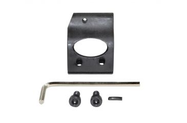 Image of Sniper Low Profile Micro Gas Block for AR 15 .223/5.56, Steel, w/screw, Black, small GB06