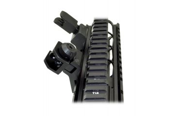 Image of Sniper Top Mounted Deployable Front and Rear Sight for Picatinny, Black, MAFRS