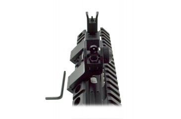 Image of Sniper Top Mounted Deployable Front and Rear Sight for Picatinny, Black, MAFRS