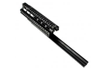 Image of Sniper Saiga 12 Quad Rail Handguard, Black MSG12